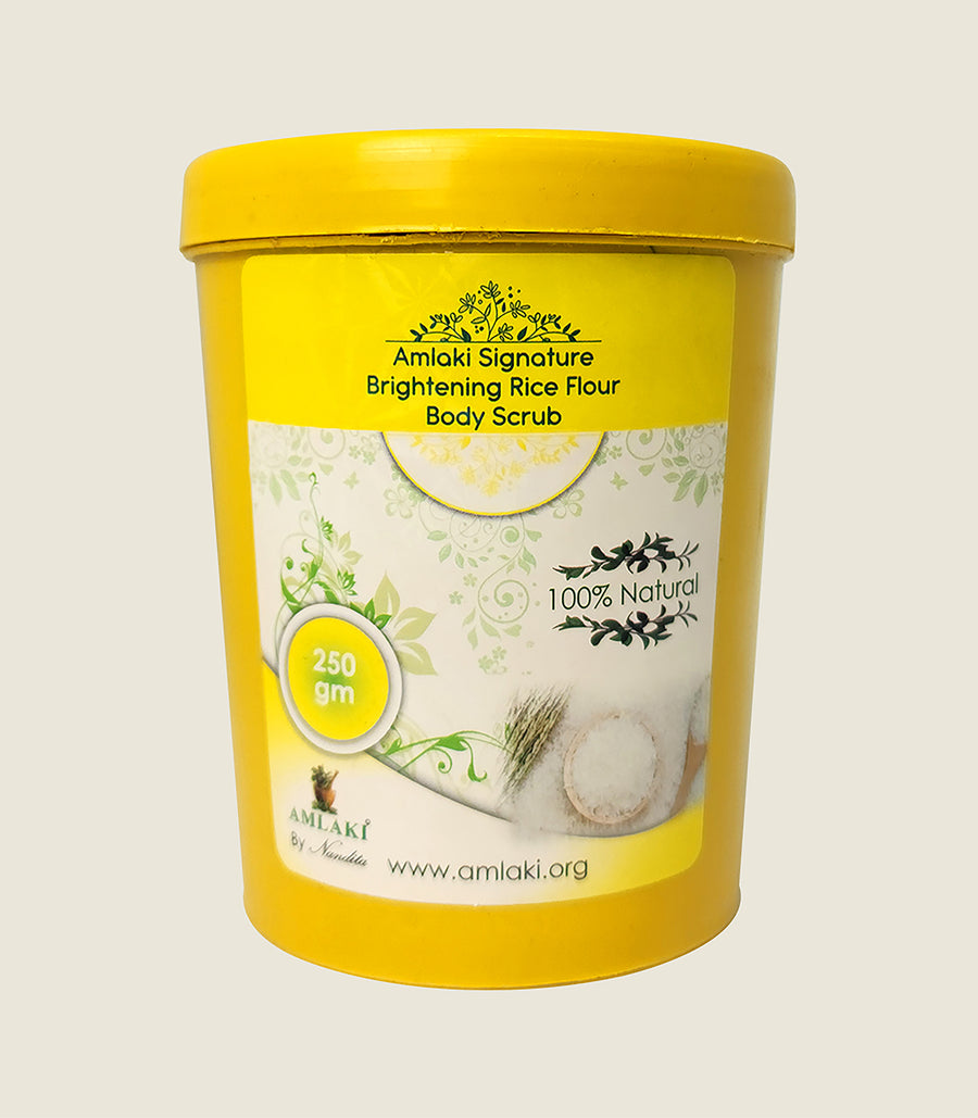 Brightening Rice Flour Body Scrub by Amlaki Herbal