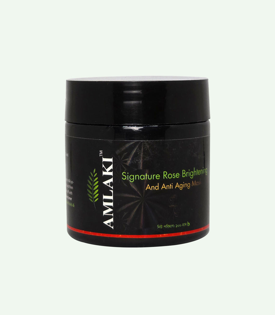Rose Brightening & Anti Aging Mask by Amlaki Herbal