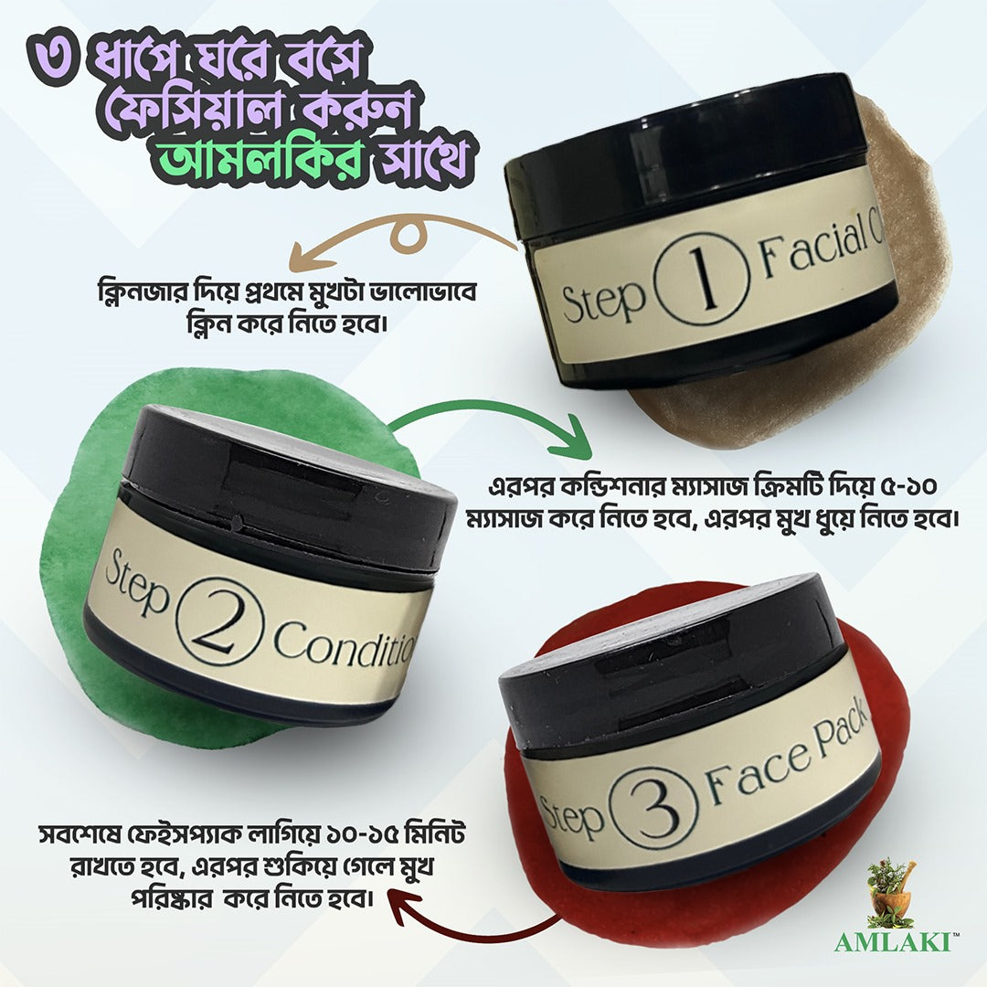 Sandal Wood Facial Set by Amlaki Herbal